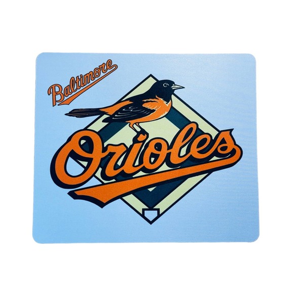 ORIOLES BASEBALL HIGH QUALITY MOUSE PAD MAT MADE TO ORDER - Picture 1 of 4